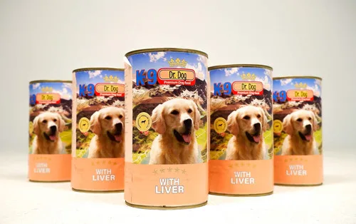 K9 konzerva jetra 1240 g